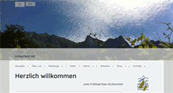 Desktop Screenshot of moehr-niggli.ch