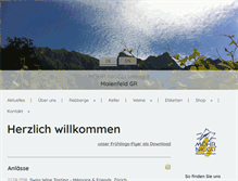 Tablet Screenshot of moehr-niggli.ch